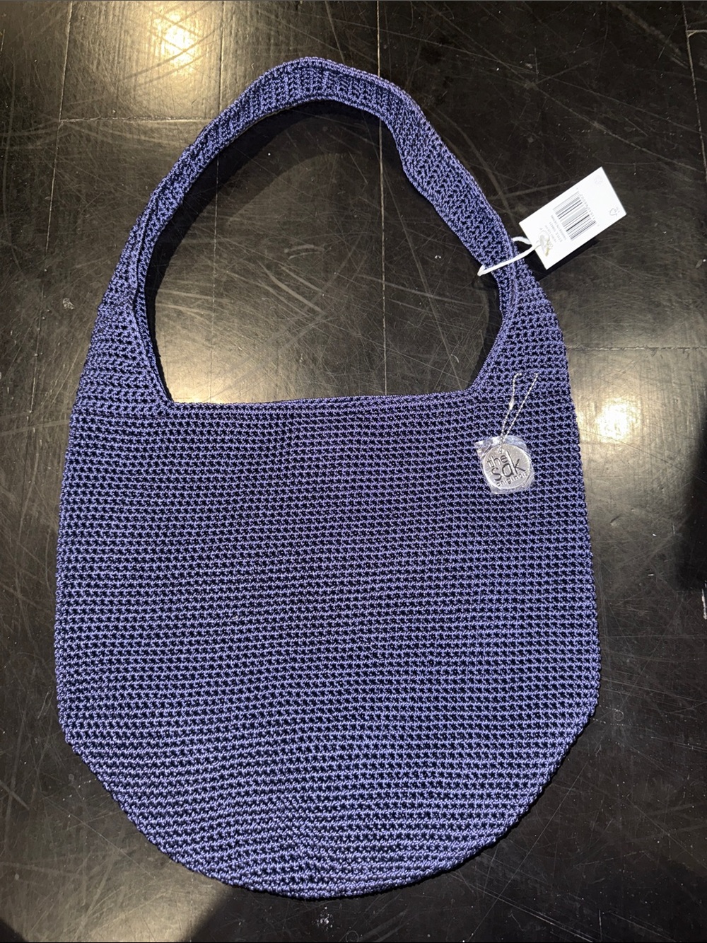 The Sak Navy Hobo  shoulder bag